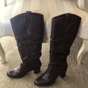 COPY - White Mountain feaux brown leather boots